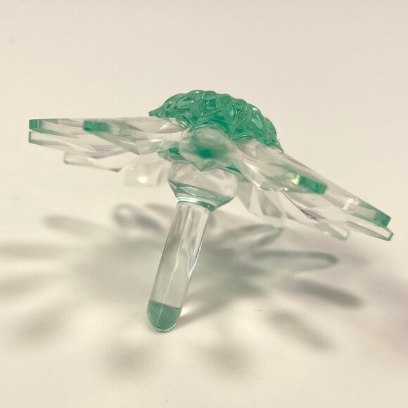 Swarovski Crystal SCS Green Daisy Flower Figurine, Box - Picture 7 of 11